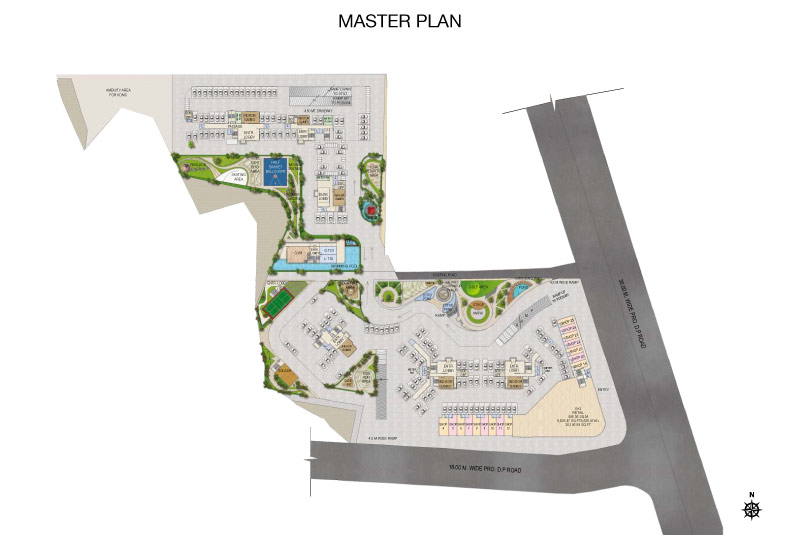 Saket World Master Floor Plan